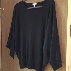 Joie wool/ cashmere black sweater size L